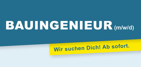 Bauingenieur gesucht. Für Details bitte klicken